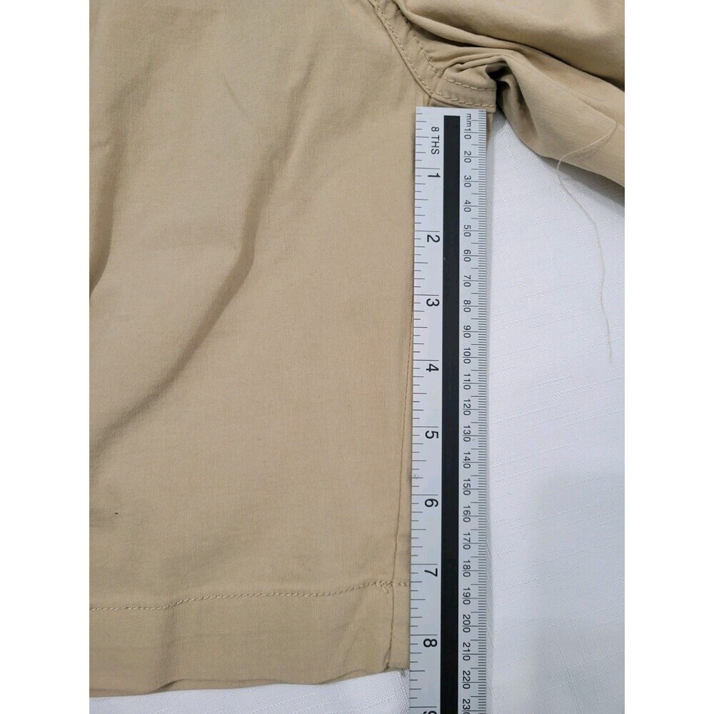 Wearfirst Cargo Shorts Mens 36 Tan Stretch Cotton Nylon Summer Outdoor Pockets - Picture 7 of 8